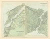 Bosphorus & Constantinople. Dardanelles & Troad. Istanbul. STANFORD 1887 map