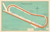 Haydock Park racecourse, Lancashire. BAYLES 1903 old antique map plan chart