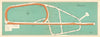 Derby racecourse, Derbyshire. Closed 1939. BAYLES 1903 old antique map chart