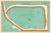Warwick racecourse, Warwickshire. Lammas Field. BAYLES 1903 old antique map