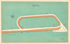 Thirsk racecourse, Yorkshire. BAYLES 1903 old antique vintage map plan chart