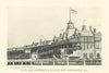 Club and Tattersall's Stands, Manchester race course, Castle Irwell 1902. 1903