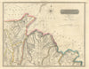 Dumfrieshire north-east sheet. Moffat Ettrick Beattock. THOMSON 1832 old map