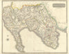 County of Wigton or Shire of Galloway. Wigtonshire Stranraer. THOMSON 1832 map