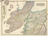 Argyllshire north. Mull Linnhe Oban Tobermory Fort William Rum. THOMSON 1832 map