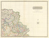 Perthshire north east. Blair Atholl Pitlochry Glenshee Dunkeld. THOMSON 1832 map