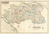 Fife & Kinross-shire. Dunfermline Kirkcaldy St Andrews Cupar. THOMSON 1832 map