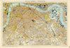 Central London S.E. Southwark Bermondsey Camberwell Deptford. STANFORD 1904 map