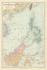 Philippine Islands. Borneo Celebes Sulawesi Kalimantan. STANFORD 1904 old map