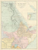 Nile Valley. Egypt Sudan Uganda Kenya Ethiopia Somalia 72x55cm STANFORD 1904 map