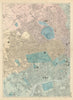 WEST LONDON. Chelsea Westminster Marylebone Notting Hill Camden. BACON 1883 map