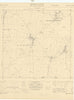 Ordnance Survey SP58NE Leicestershire Gilmorton Walton Peatling Parva 1955 map