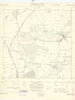 Ordnance Survey SP88SE Northamptonshire Kettering Geddington Weekley 1958 map