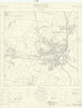 Ordnance Survey SP78NW Leics Markey Harborough Great Bowden Lubenham 1968 map