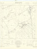 Ordnance Survey Sheet TL19SE Cambridgeshire Yaxley 1958 old vintage map chart
