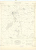 Ordnance Survey Sheet TL18SE Huntingdonshire Sawtry 1958 old vintage map chart