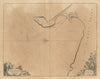 Dorset coast chart. Chesil Beach, Portland, Weymouth, Lulworth. COLLINS 1693 map