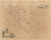THE ISLE OF MAN sea coast chart. Douglas Ramsey Peel Castle. COLLINS 1693 map