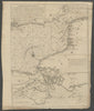 English Channel East. Isle of Wight Sussex Kent Normandy coasts. MOUNT 1702 map