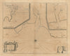 Approaches to ABERDEEN, DUNDEE & MONTROSE sea chart. Tay. COLLINS 1693 old map