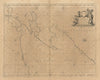 Firth of Murry. MORAY FIRTH sea chart Inverness Cromarty. COLLINS 1693 old map