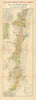 BURGUNDY BOURGOGNE WINE MAP La Côte de Beaune. Vineyards vignobles. LARMAT 1942