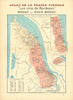 BORDEAUX WINE MAP. Les Vins de Bordeaux - Médoc - Haut-Médoc. LARMAT 1941