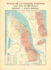 BORDEAUX WINE MAP. Les Vins de Bordeaux - Médoc - Haut-Médoc. LARMAT 1941