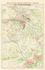 CHAMPAGNE VINS/WINE MAP Carte Générale showing vineyards vignobles. LARMAT 1944