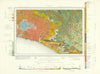 Bridport geological survey sheet 327 Dorset Jurassic Coast Chesil Beach 1962 map