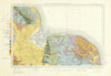 Fens Norfolk coast Lincolnshire Wolds Wash geological survey sheet 12 1964 map