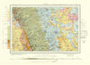 Beverley geological survey sheet 72 drift Yorkshire Wolds Hull 1968 map