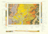 Bath. Vintage geological survey map. Sheet 265. Somerset Southern Cotswolds 1965