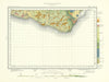 Eastbourne geological survey sheet 334 Sussex Beachy Head Seven Sisters 1962 map