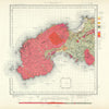 Penzance geological survey sheet 351 & 358 Penwith peninsula Land's End 1960 map