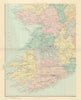 Ireland south-west Munster Kerry Limerick Cork Clare Limerick. STANFORD 1894 map