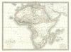 Carte d'Afrique. Africa Soudan Zanzibar. LAPIE 1831 old antique map plan chart