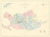 Kirk-Malew Parish & Castletown, Rushen Sheading, Isle of Man by J Woods 1829 map