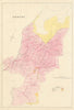 Arbory Parish, Rushen Sheading, Isle of Man by James Woods 1829 old map