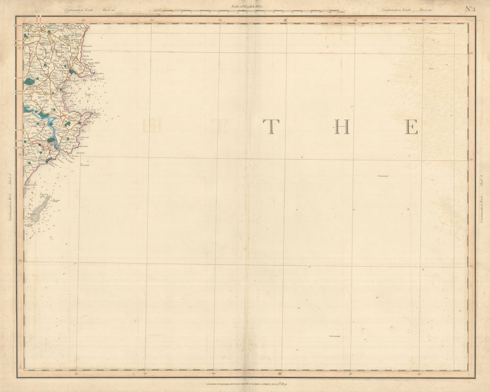 THE ENGLISH RIVIERA. Torbay & Dartmouth. South Hams. SE Devon. CARY 1832 map