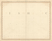 Part of the English Channel. North Deep. West Deep. CARY 1832 old antique map