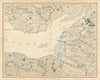 SEVERN ESTUARY BRISTOL CHANNEL Exmoor Mendips Somerset Levels. CARY 1832 map