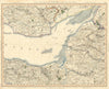 SEVERN ESTUARY BRISTOL CHANNEL Exmoor Mendips Somerset Levels. CARY 1832 map