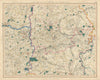SOUTH COTSWOLDS & NORTH WESSEX DOWNS. Bristol Wiltshire E Somerset CARY 1832 map
