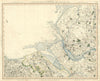 LIVERPOOL BAY. Merseyside, Dee Estuary & Wirral. Lancs Flintshire. CARY 1832 map