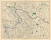 YORKSHIRE DALES, North Riding. Westmoreland, SE Durham. Richmond. CARY 1832 map