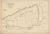 The Great Fire in Southwark… Buildings Destroyed. Tooley Street. WELLER 1865 map