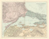 Sea of Marmara & adjacent region. Northwest Turkey. 51x65cm STANFORD 1896 map