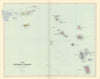 Leeward Islands. West Indies Virgin Antigua Dominica St. Kitts STANFORD 1896 map