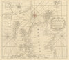 A New Chart of the Sea Coast of Scotland & Holy Island. MOUNT & PAGE 1758 map